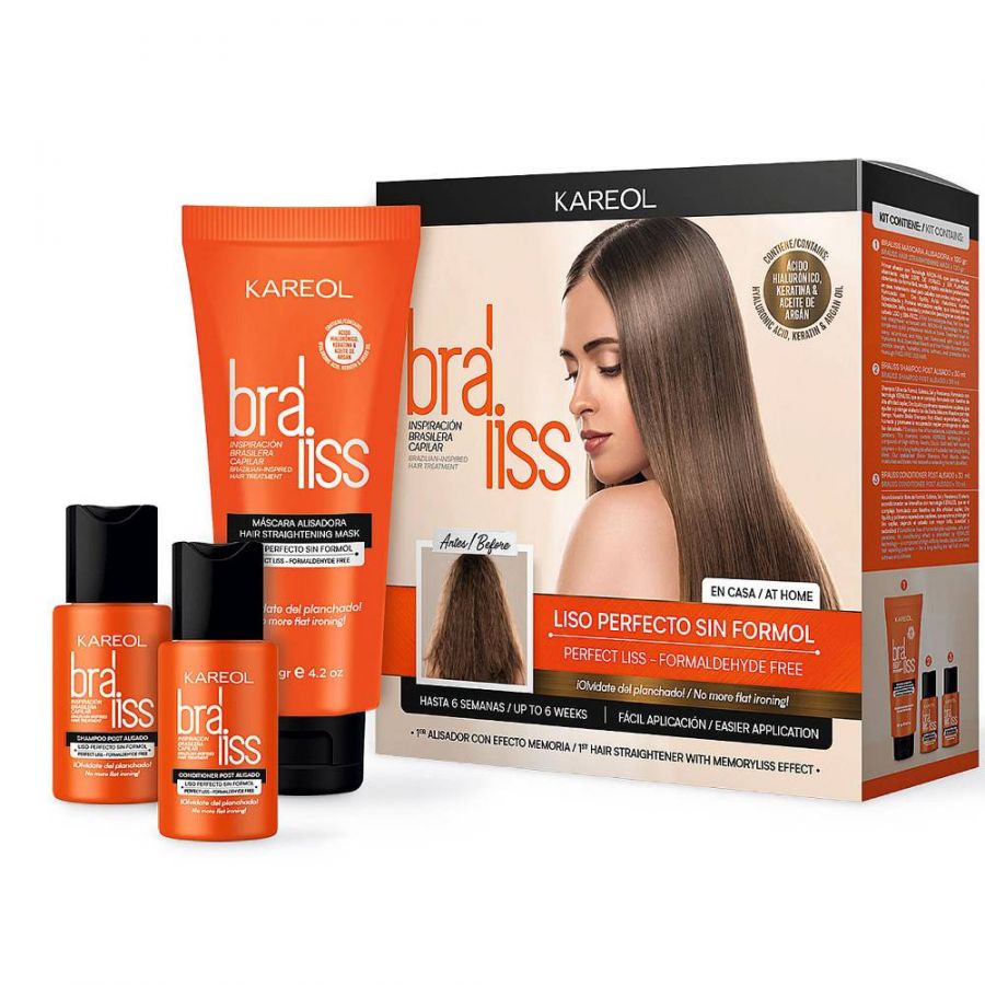 PACK ALISADO MASCARA, SHAMPOO Y ACONDICIONADOR