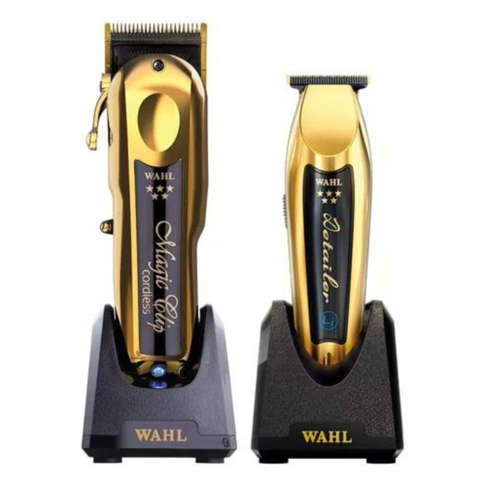 Combo Wahl Magic Clip Gold y Detailer Li, color dorado, 110 V/220 V