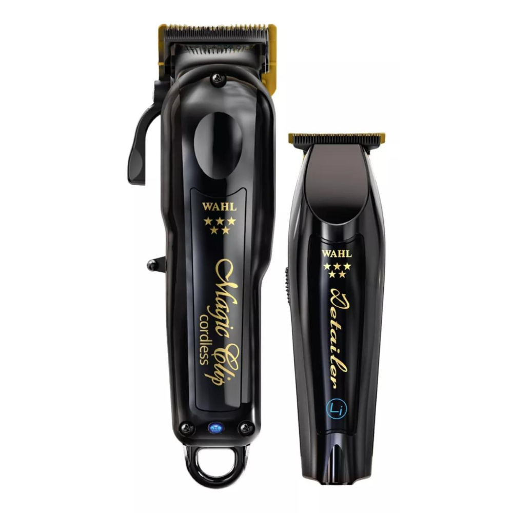 WAHL MagicClip&Detailerバリカンブラック@^8❹Ⅸ⓪㊹ Cordless Combo Wahl Magic Clip + Detailer Li Cordless Negra