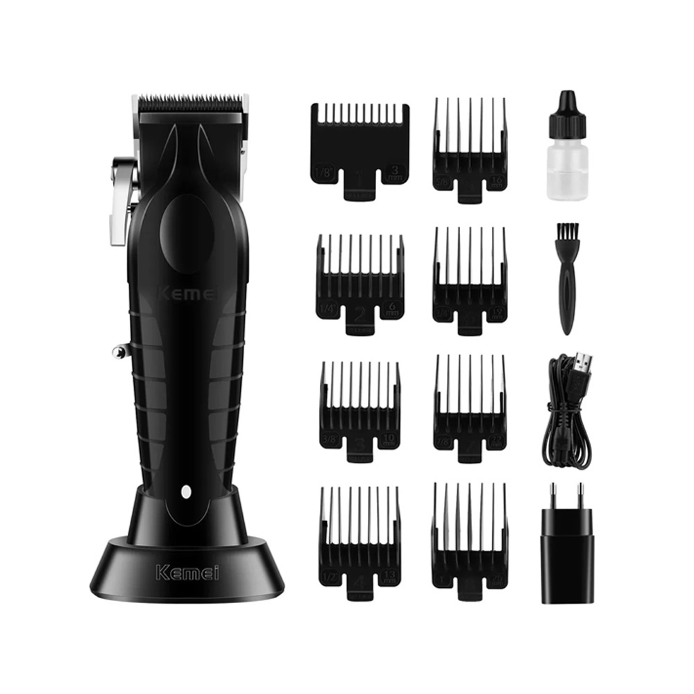 CORTADORA DE CABELLO INALAMBRICA KM-2296 - KEMEI