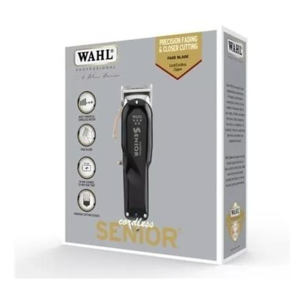 Cortadora de pelo Wahl Professional 5 Star Senior Cordless 8504-400 negra 100V/240V