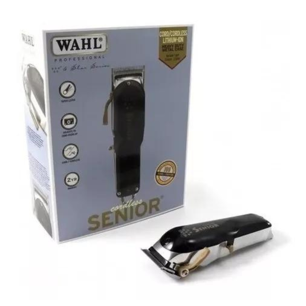 Cortadora de pelo Wahl Professional 5 Star Senior Cordless 8504-400 negra 100V/240V