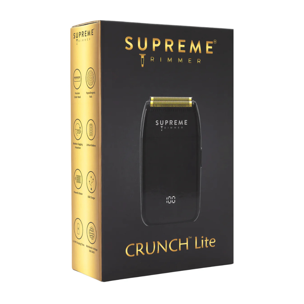 Shaver Supreme Trimmer Crunch Lite Black