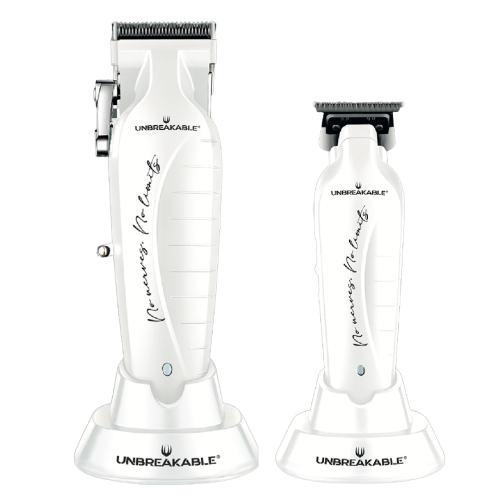 Combo Cortapelo Unbreakable White – Sin Cable
