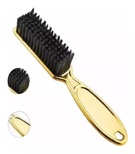 Cepillo de limpieza degradado Barber Brush Disguise Prof, color dorado - dorado