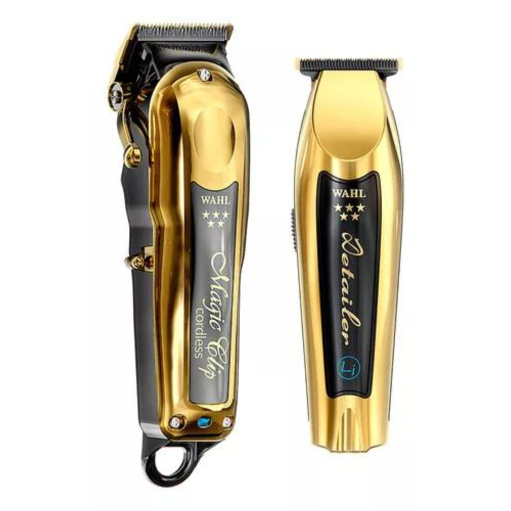 Combo Wahl Magic Clip Gold y Detailer Li, color dorado, 110 V/220 V