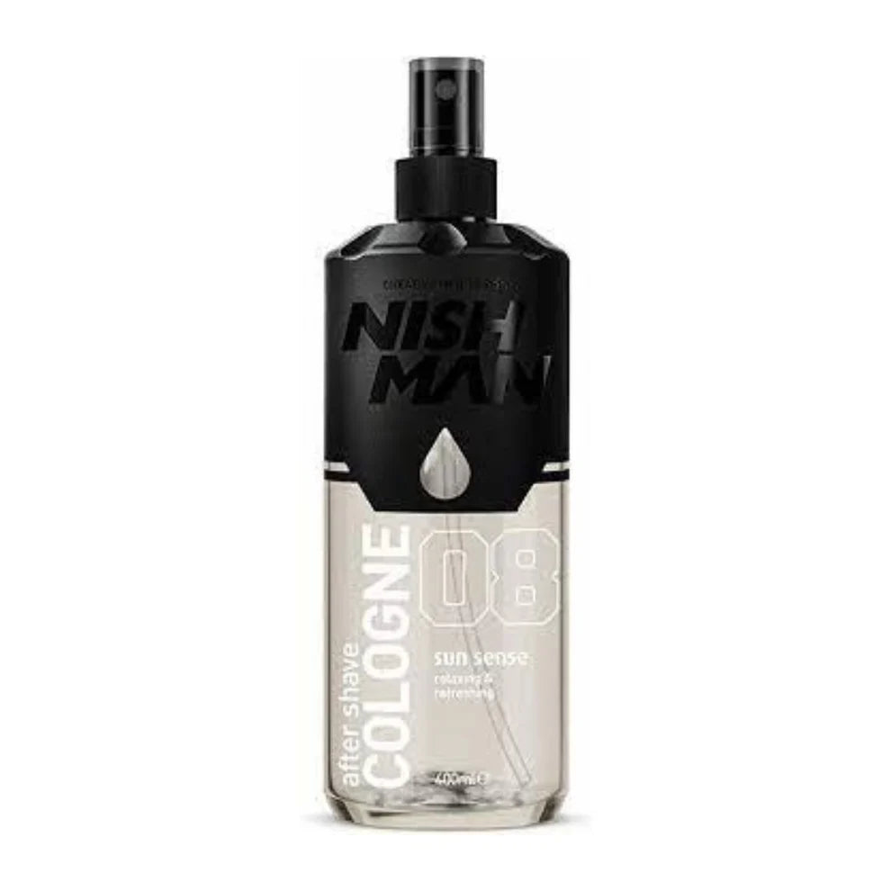 After cologne sun sense 08 Nish Man 400 ml