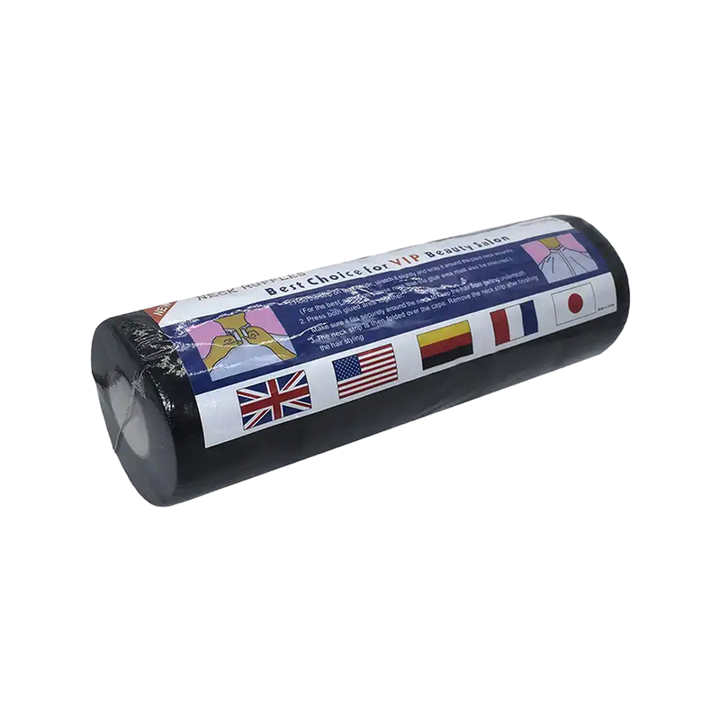 PACK PAPEL DE CUELLO - NEGRO (5 ROLLOS)