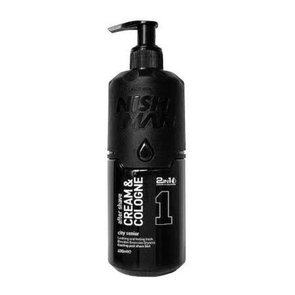 After Shave en CREMA City Senior N°1 NISH MAN 400ml