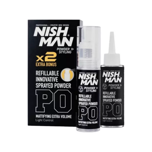 Polvo Textura P0 + Recarga 40g NISH MAN